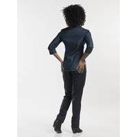 Chaud Devant Overhemd / Blouse Women Blue Denim Stretch (A066521)