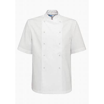 De Berkel Chef Jacket Hilton Ss/Pb White (A026842)