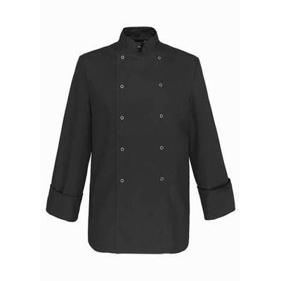 De Berkel Chef Jacket Hilton Ls/Pb Black (A026842)